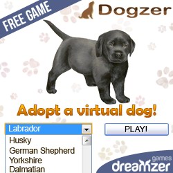 Dogzer: free online game, breed a virtual dog